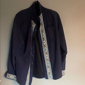 Men's Navy vintage shirt